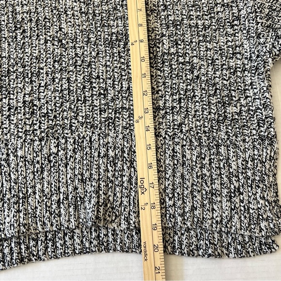NWT Madewell Marled Cookies and Cream Wide Rib Turtleneck Sweater SZ Small - Picture 10 of 10